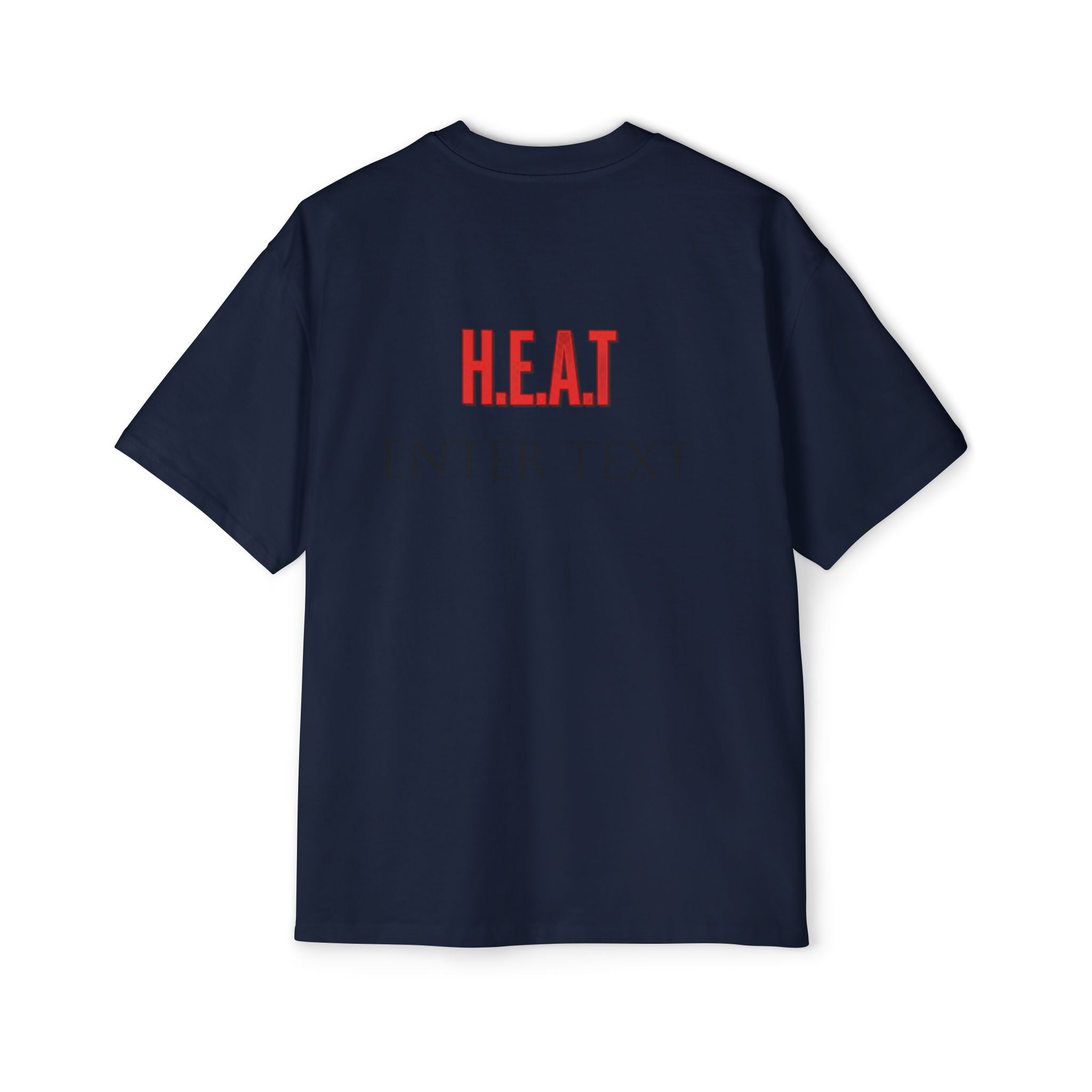 Bold Abstract Heatwave Men's Tee — Urban Oversized Streetwear