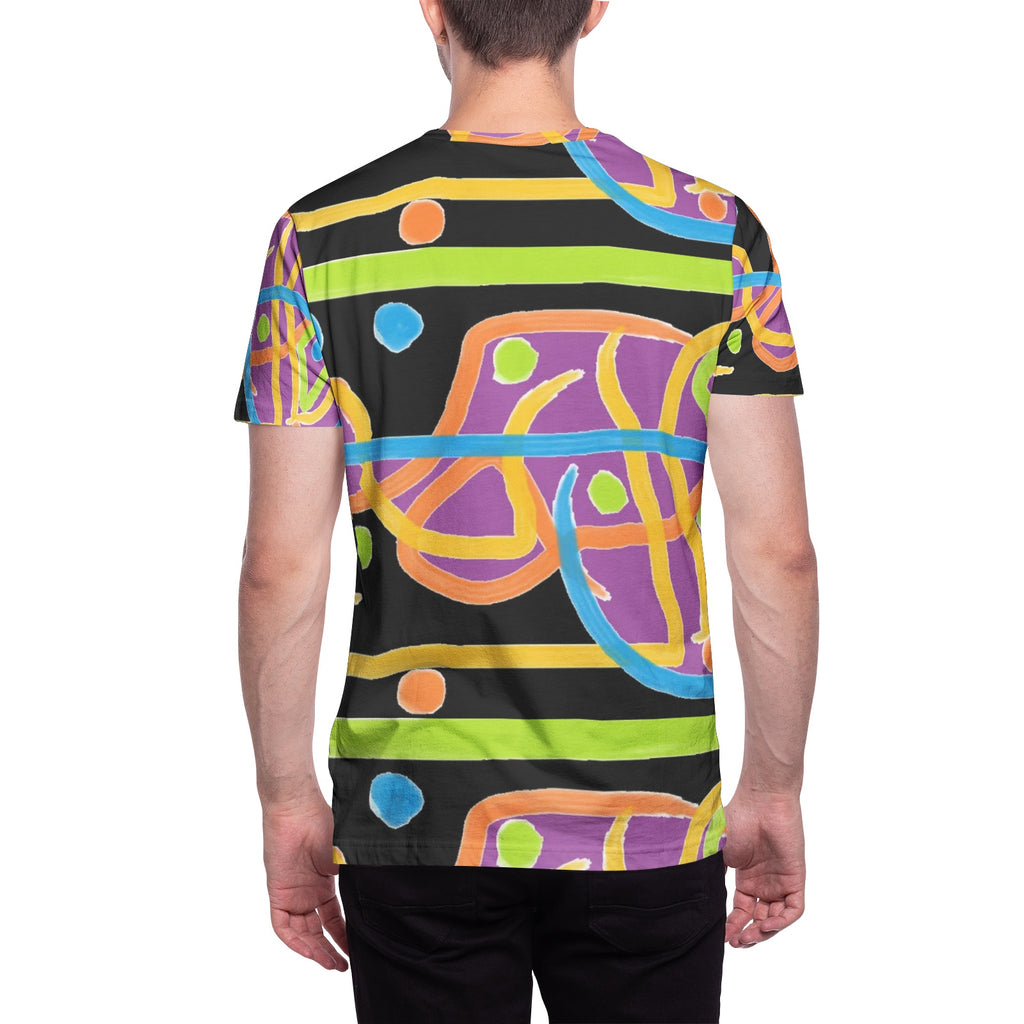 Men's All-Over Print Crew Neck T-shirts