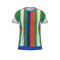 Cut And Sew All Over Print T Shirt-Bold Seanna Strip