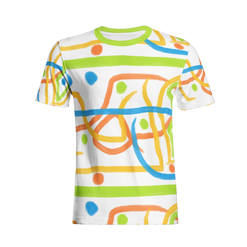 Unisex All-Over Print Cotton T-shirts