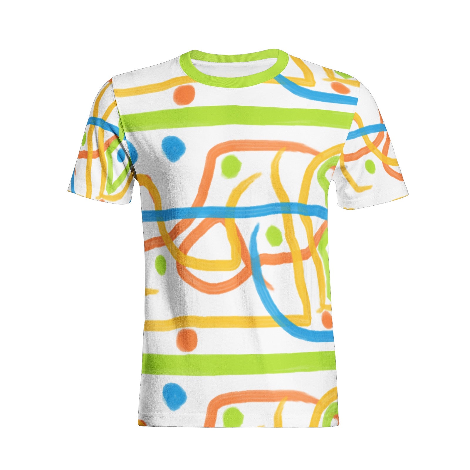 Unisex All-Over Print Cotton T-shirts