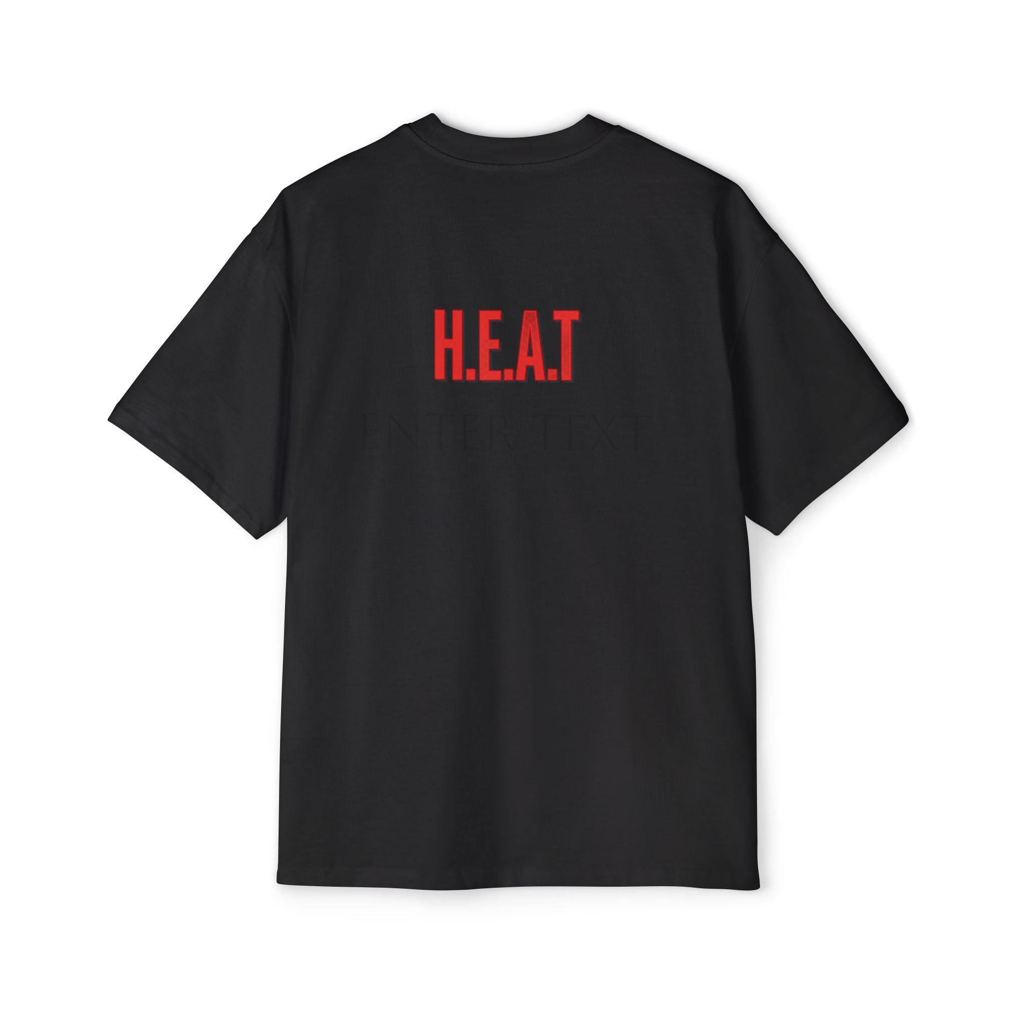 Bold Abstract Heatwave Men's Tee — Urban Oversized Streetwear