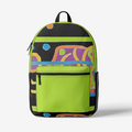Retro Colorful Print Trendy Backpack