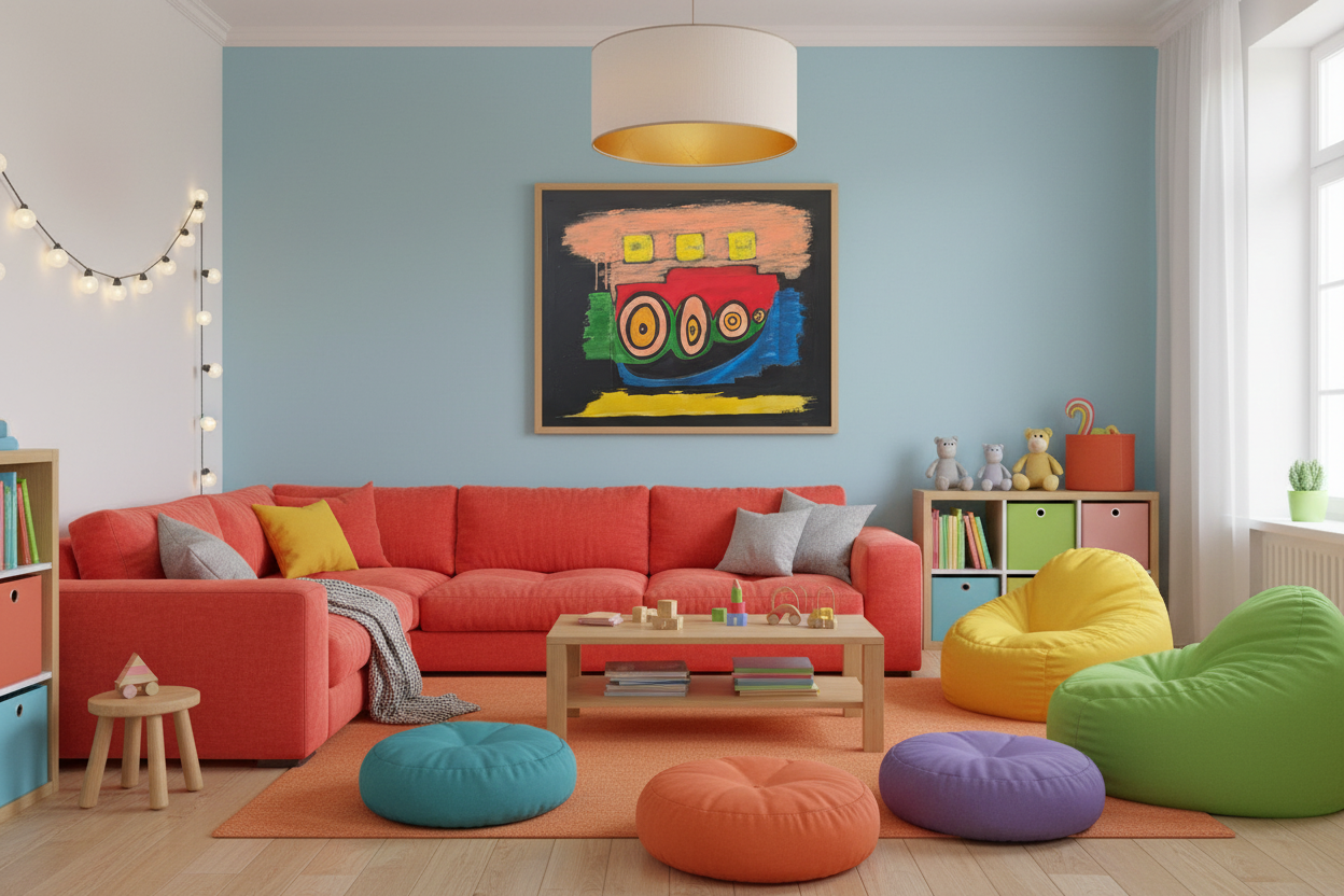 Cartwheels - Kids Family Room