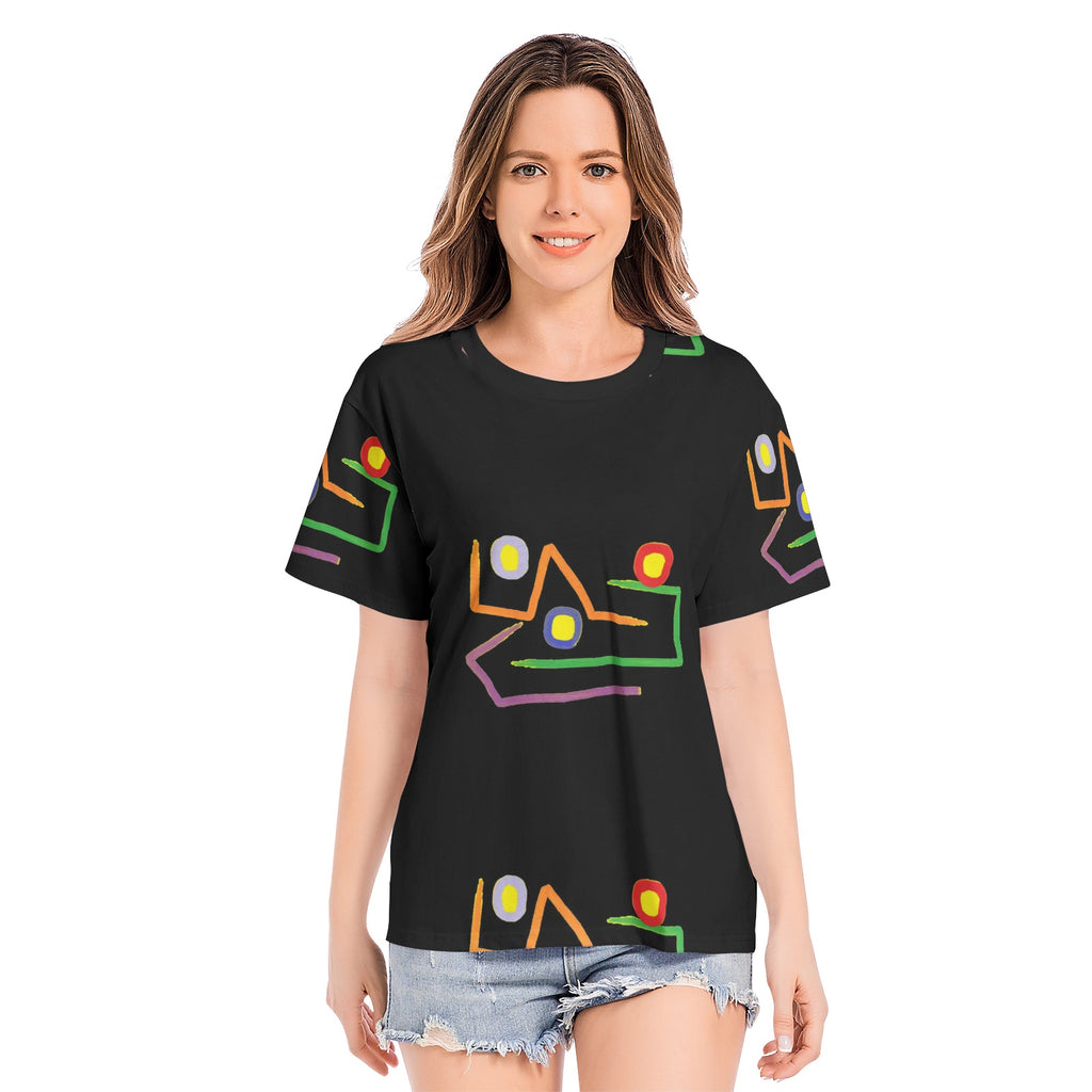 Unisex All-Over Print Cotton T-shirts