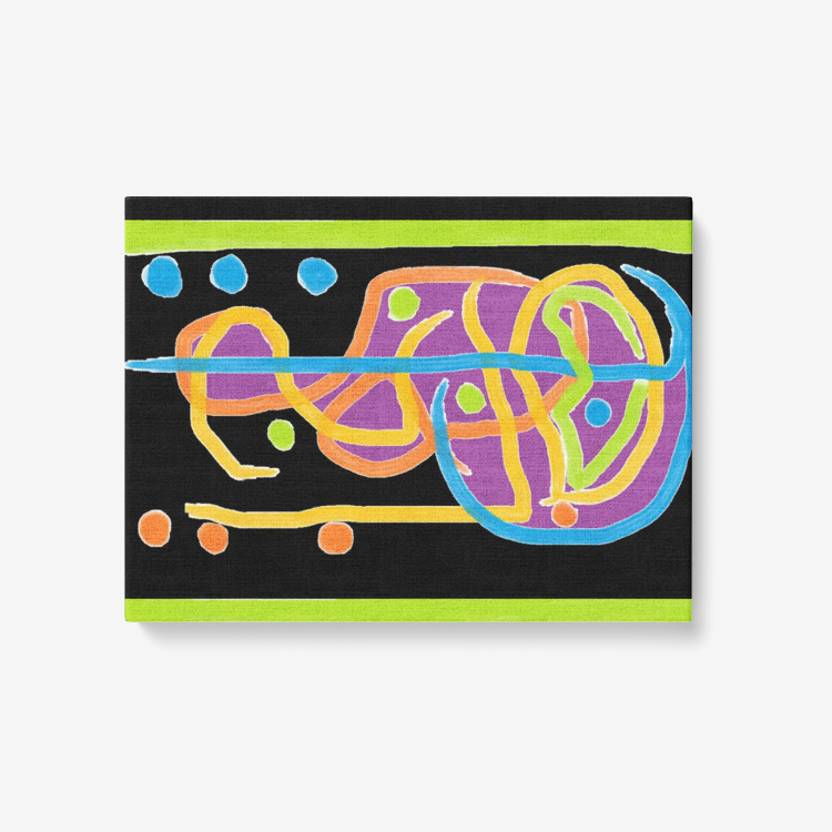 1 Piece Canvas Wall Art for Living Room - Framed Ready to Hang 24"x18"
