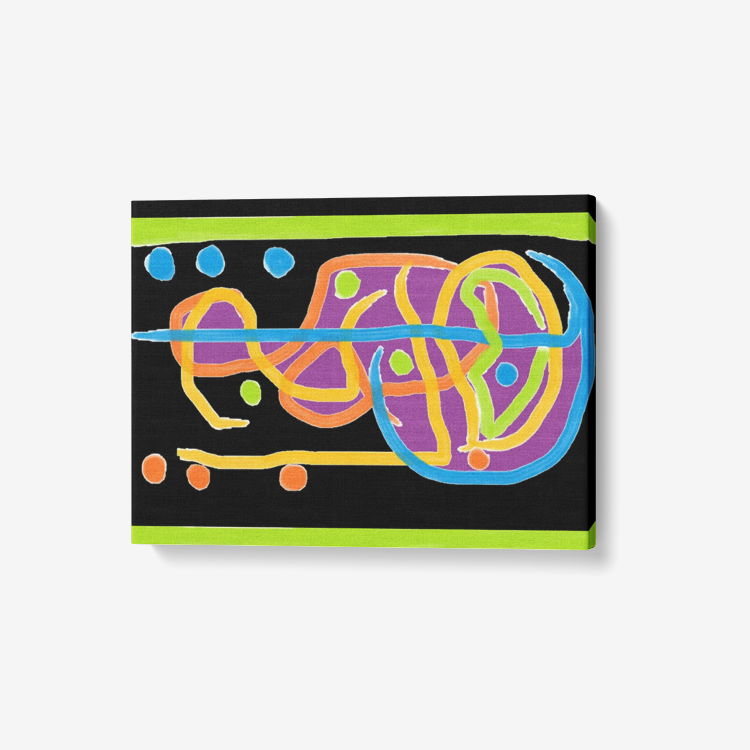 1 Piece Canvas Wall Art for Living Room - Framed Ready to Hang 24"x18"