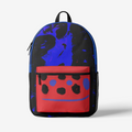 Retro Colorful Print Trendy Backpack