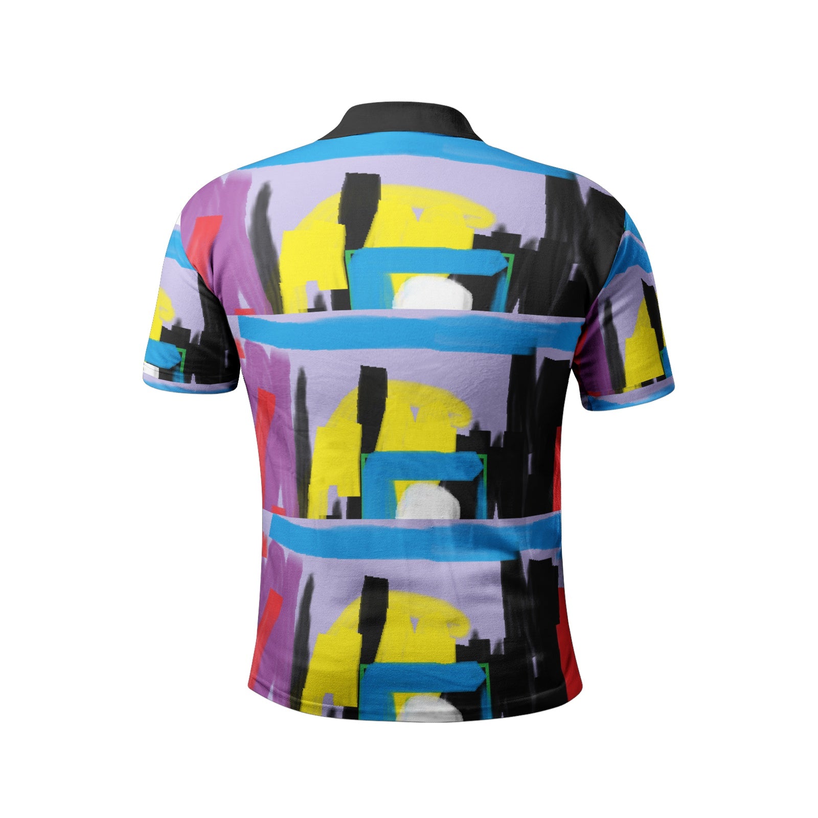 Men's All-Over-Print Polo Shirts