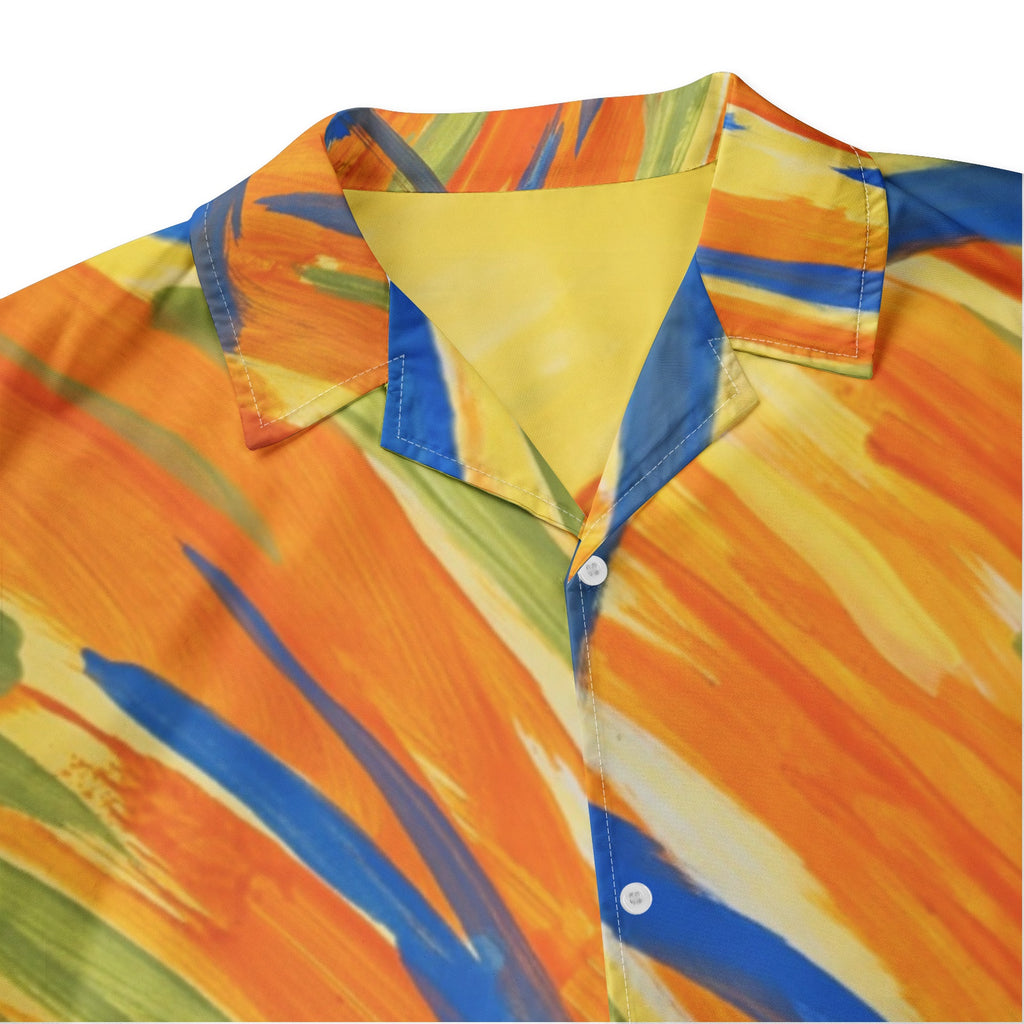 Men's All-Over-Print Hawiian Shirt Sets